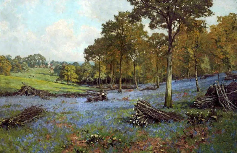 Maj w lesie (Mitcham, Surrey) - Edward Wilkins Waite