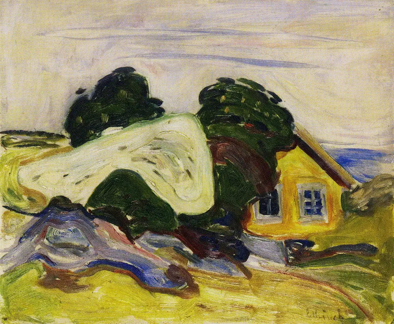 dom w Åsgårdstrand - Edvard Munch
