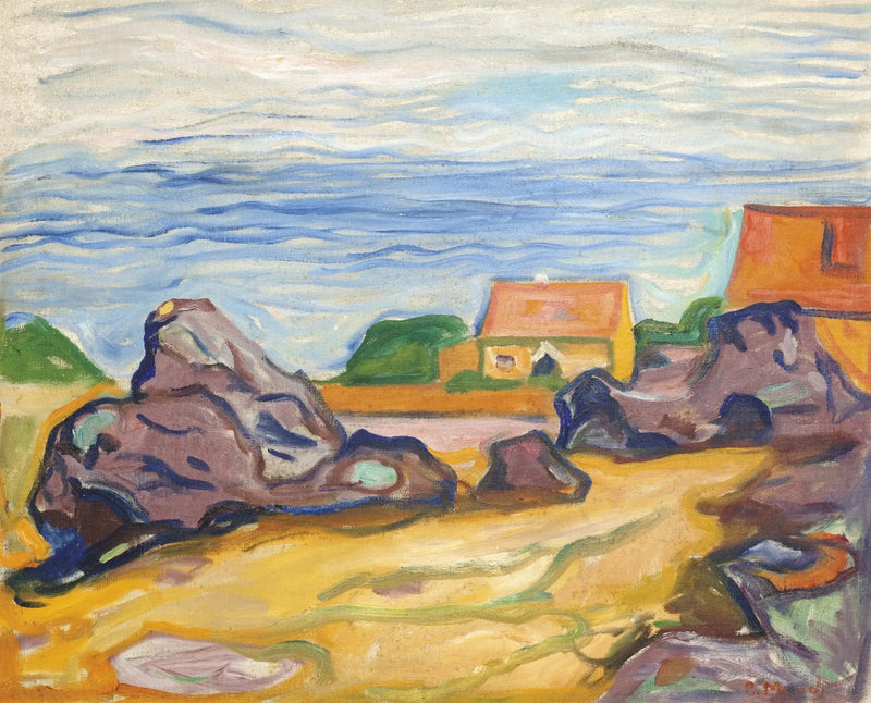 dom w Borre - Edvard Munch