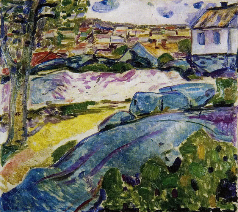 dom w Kragerø - Edvard Munch