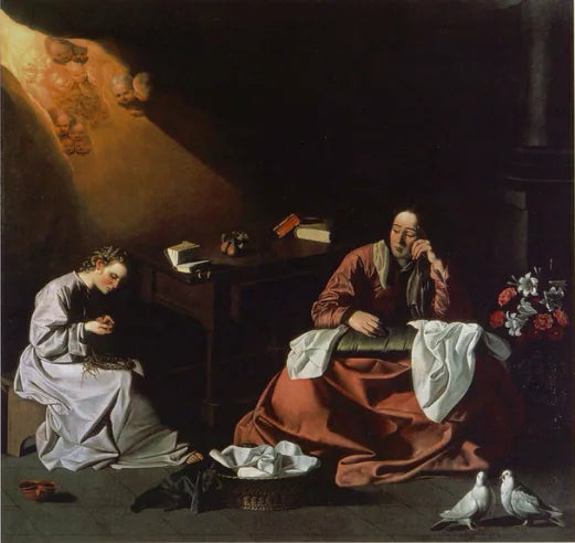 Dom w Nazarecie - Francisco de Zurbarán