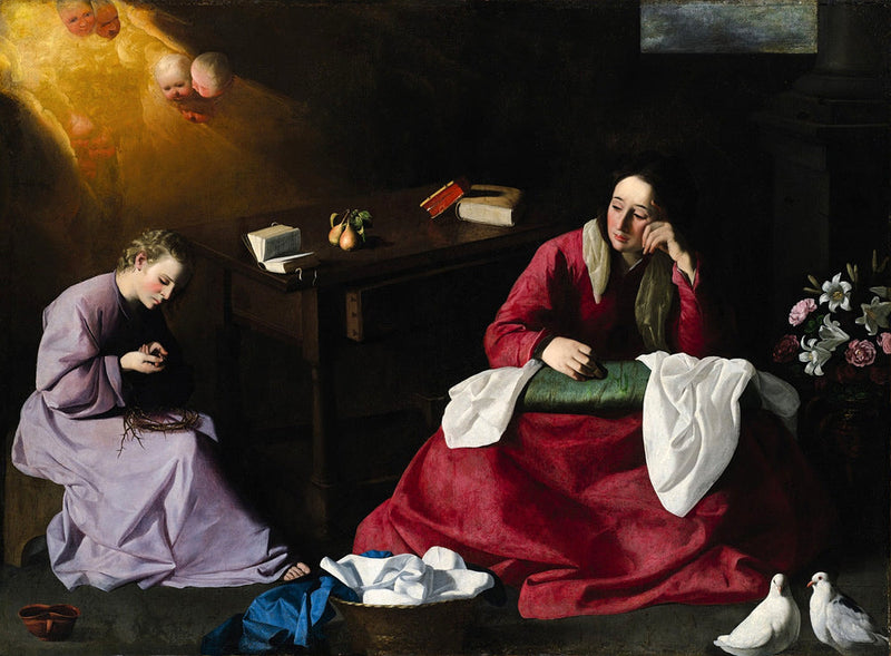 Dom w Nazarecie - Francisco de Zurbarán