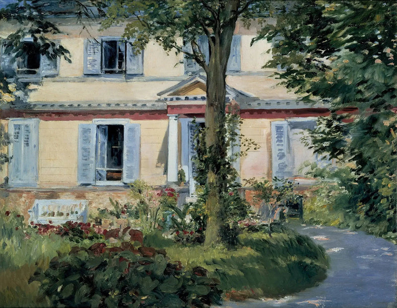 Dom w Rueil - Édouard Manet
