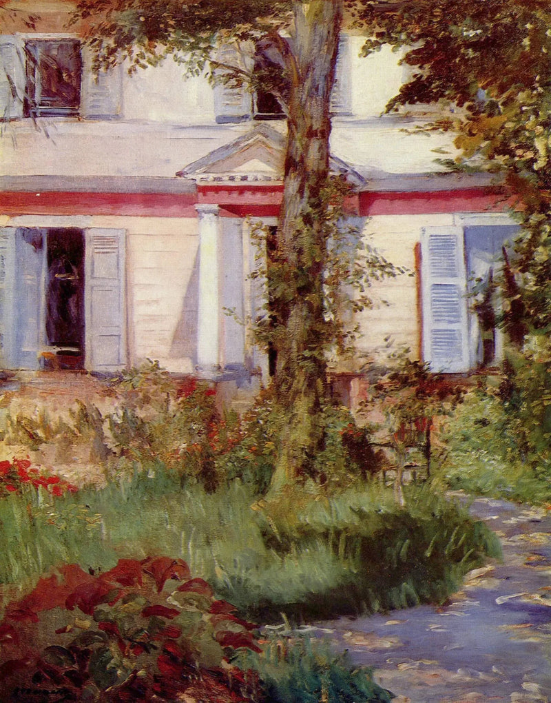 Dom w Rueil - Édouard Manet