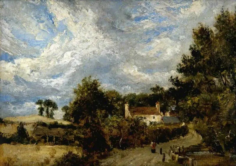 Dom przy drodze - John Constable