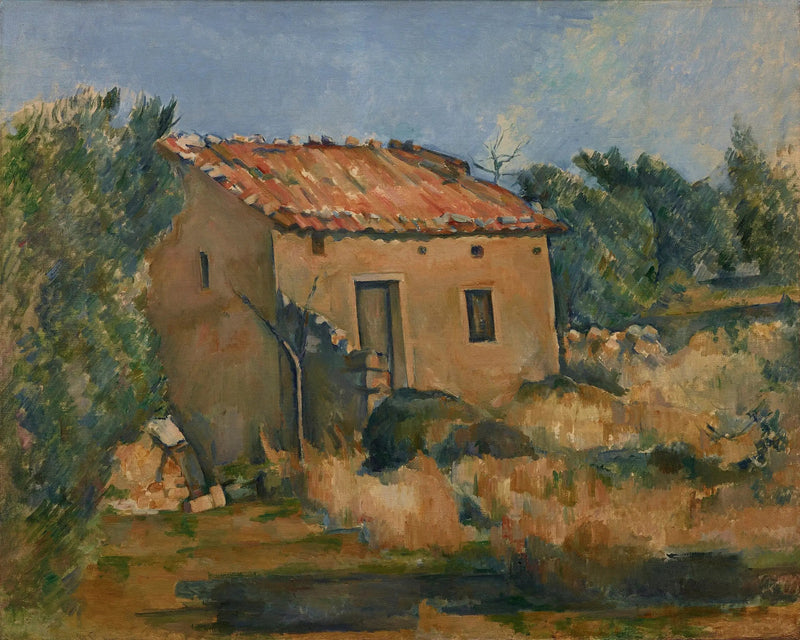 Dom na prowansalskiej wsi - Paul Cézanne