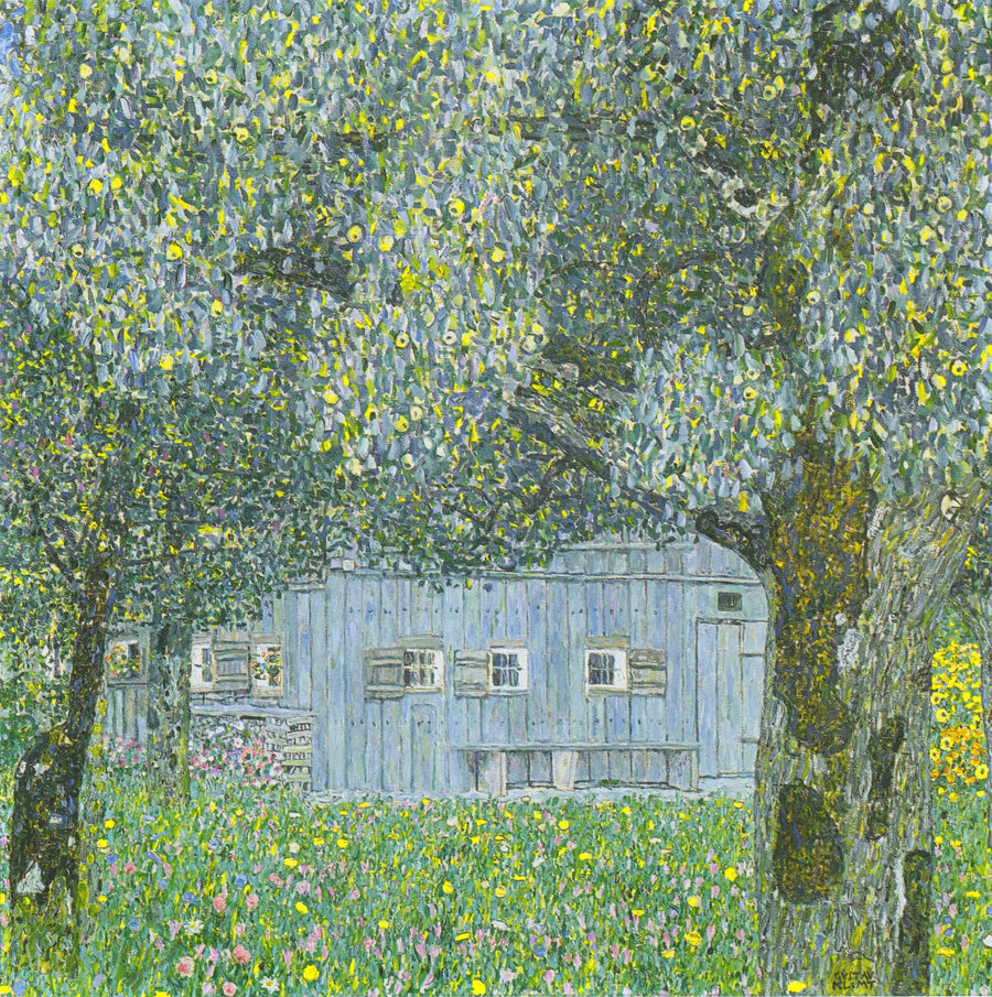Dom wiejski w Górnej Austrii - Gustav Klimt