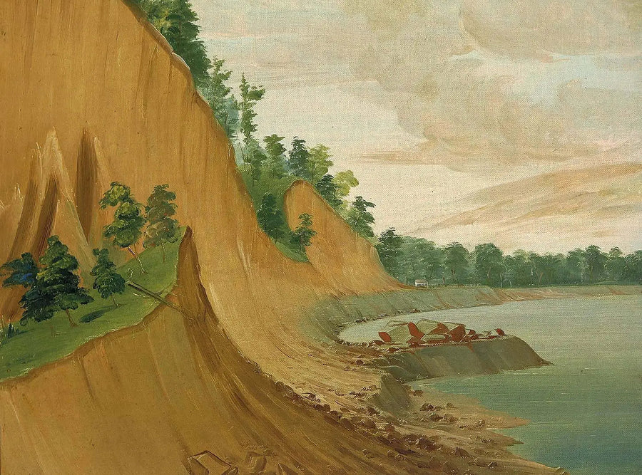 Dom handlowy Cabane, 930 mil na północ od Saint-Louis - George Catlin