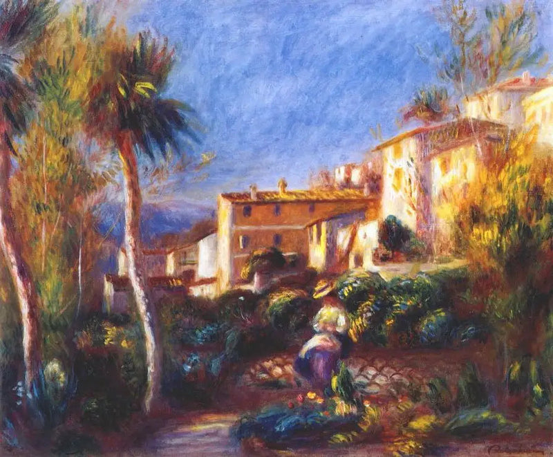 Dom Poczty w Cagnes - Pierre-Auguste Renoir