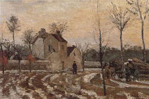 Dom pana Musy, Louveciennes - Camille Pissarro