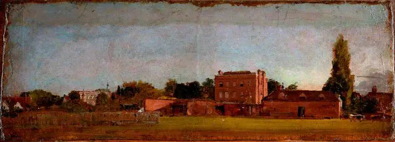 Dom strażnika Goldinga, East Bergholt - John Constable