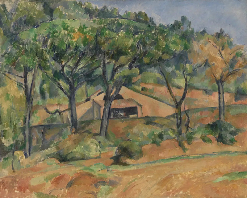 Dom w Prowansji - Paul Cézanne