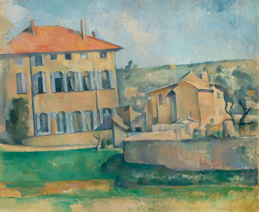 Dom i farma Jas de Bouffan - Paul Cézanne