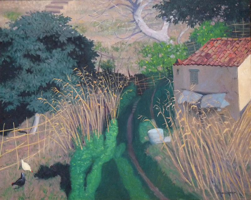 Dom i trzciny - Félix Vallotton