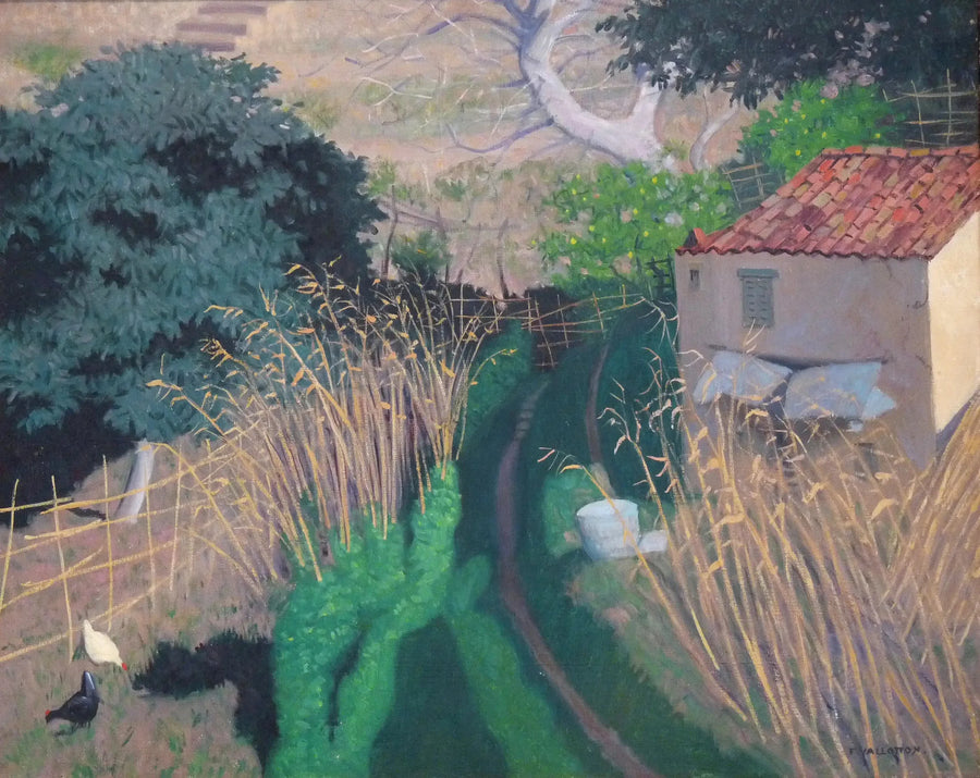 Dom i trzciny - Félix Vallotton
