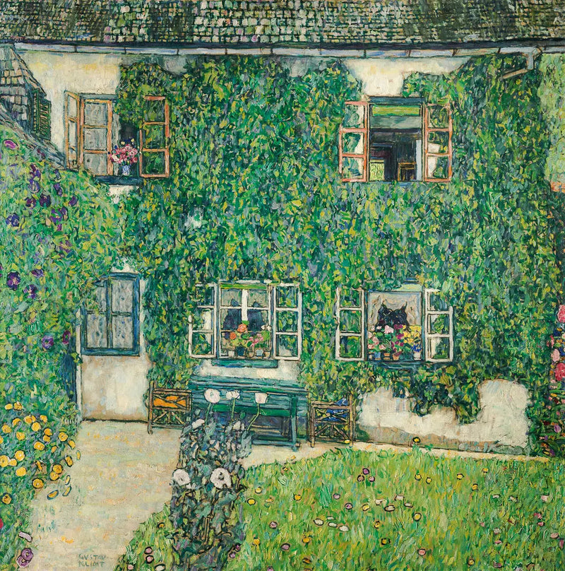 Leśniczówka w Weissenbach - Gustav Klimt