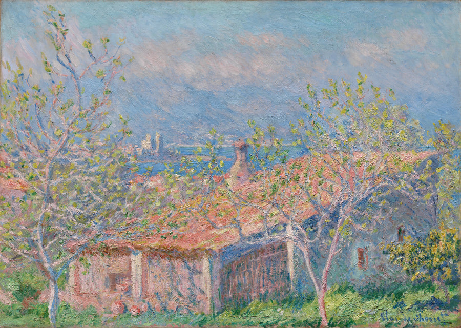 Dom ogrodnika w Antibes - Claude Monet