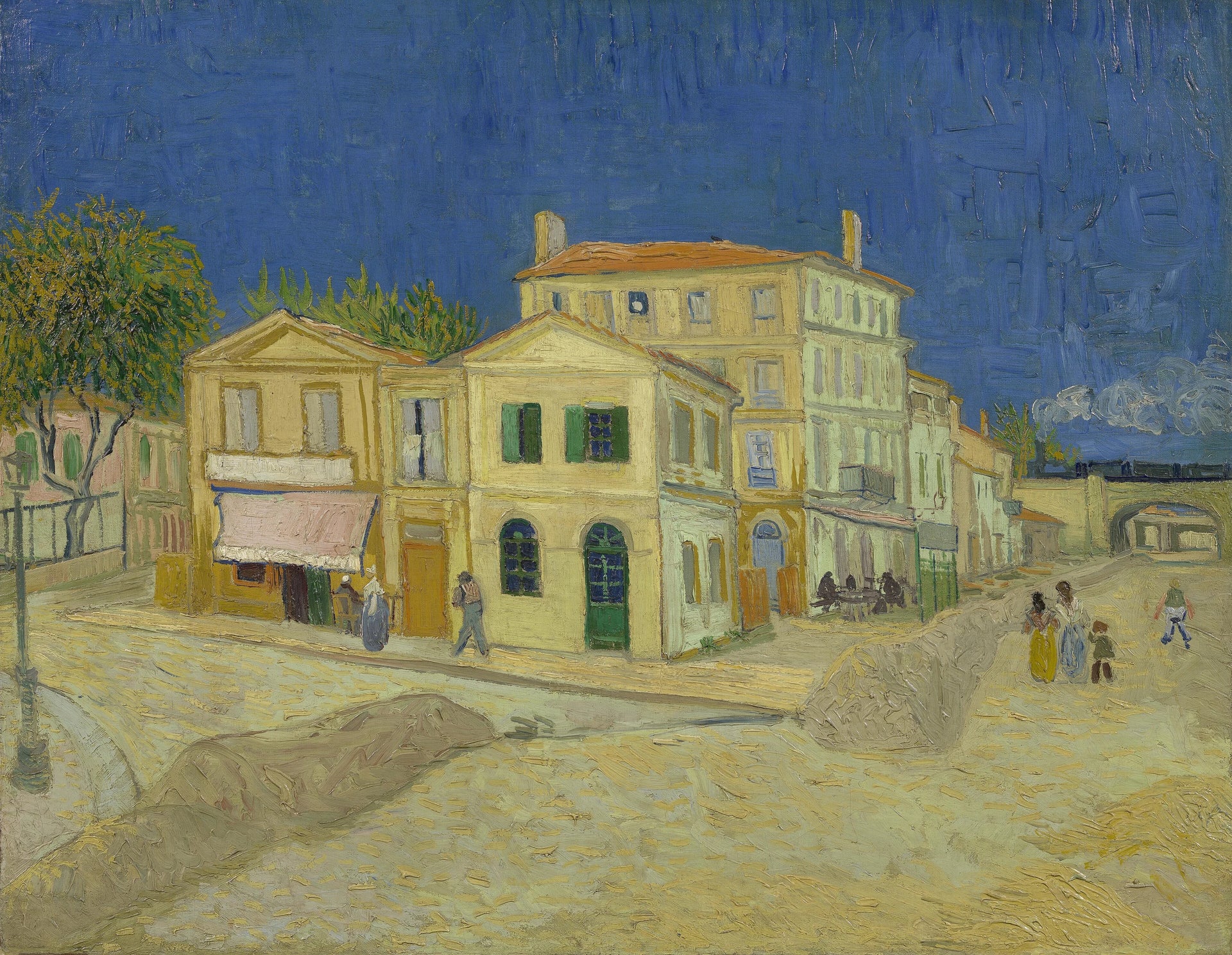 La Maison jaune à Arles F464 de Vincent van Gogh, Van Gogh Museum