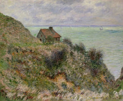 Dom Rybaka, pochmurna pogoda W734 - Claude Monet