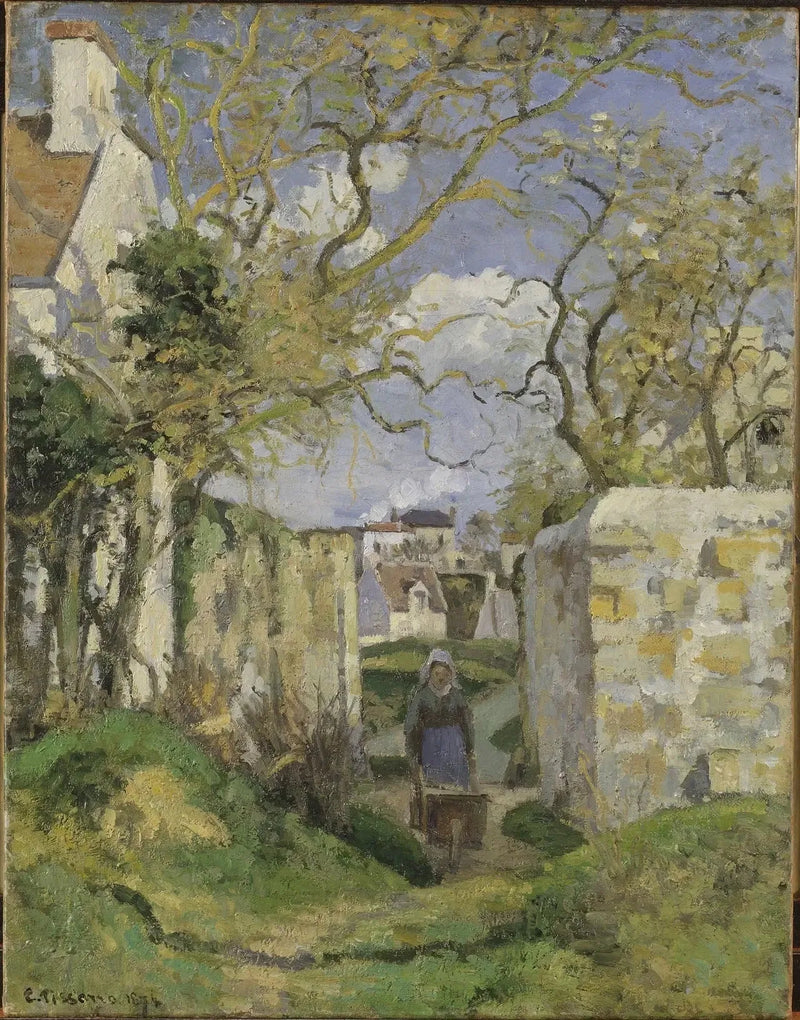dom Rondest, Pontoise - Camille Pissarro