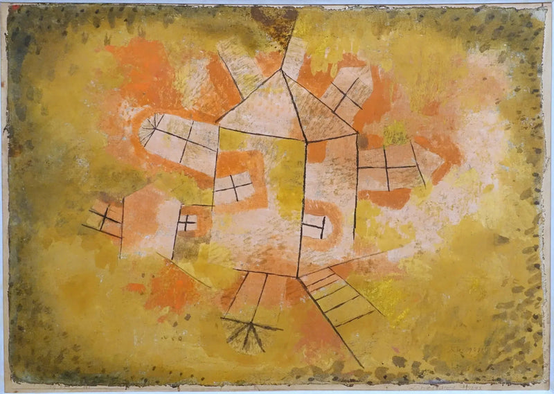 Obracający się dom - Paul Klee