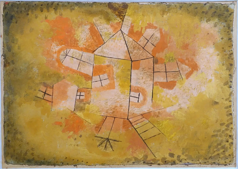 Obracający się dom - Paul Klee
