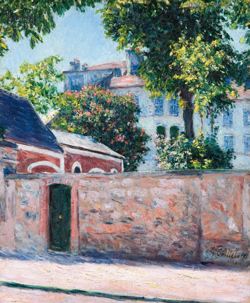 Domy w Argenteuil - Gustave Caillebotte
