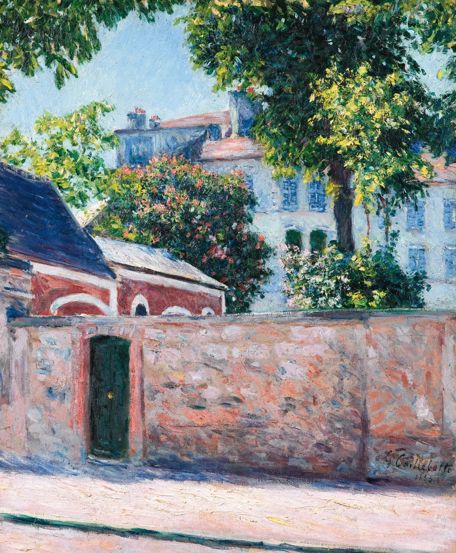 Domy w Argenteuil - Gustave Caillebotte
