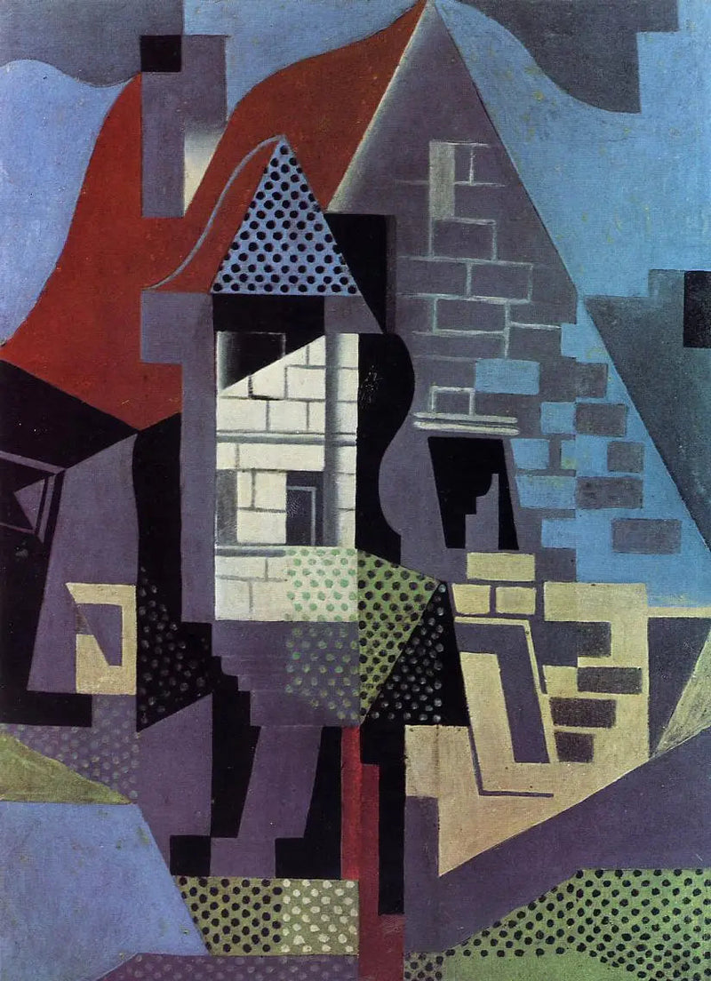 Domy w Beaulieu - Juan Gris