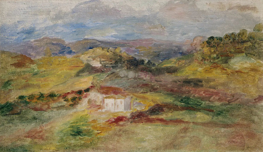 Domy w Cagnes - Pierre-Auguste Renoir