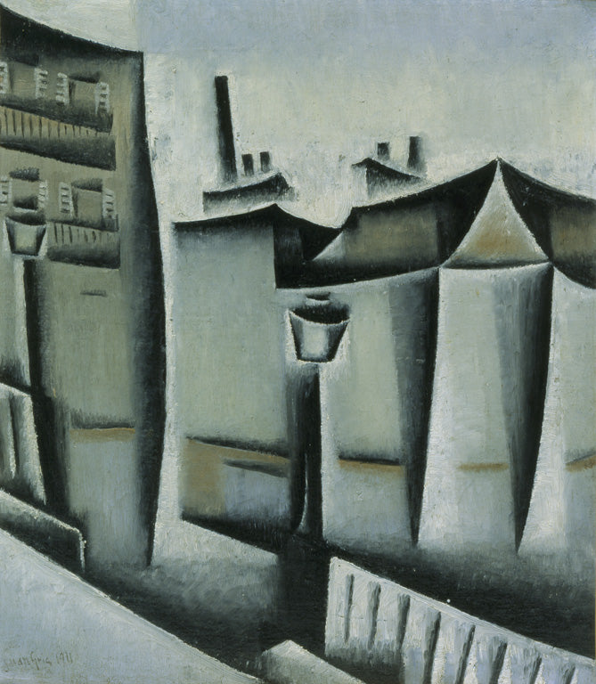 Domy w Paryżu - Juan Gris