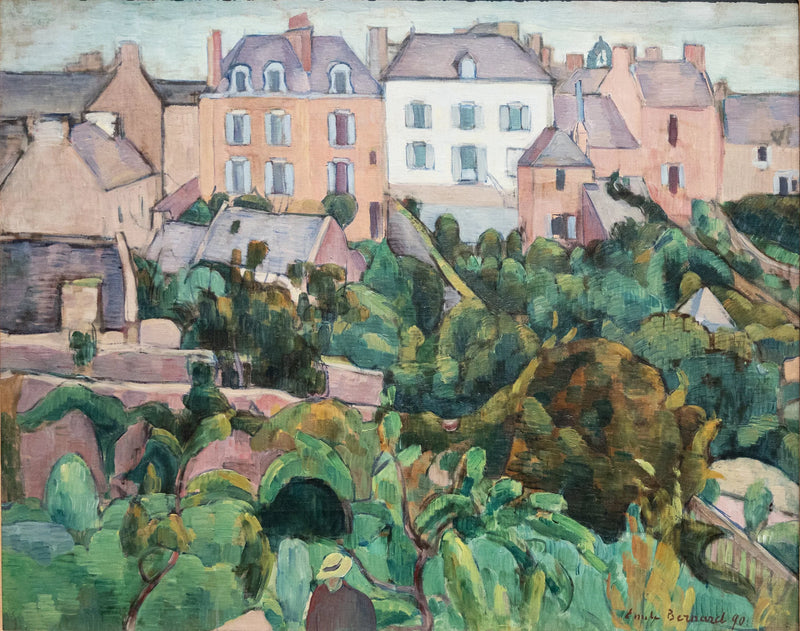 Domy w Pont-Aven - Émile Bernard