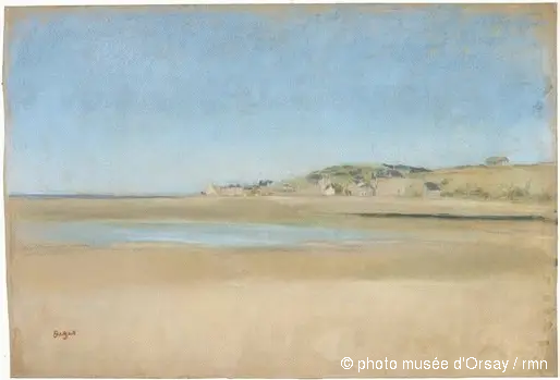 domy nad morzem - Edgar Degas