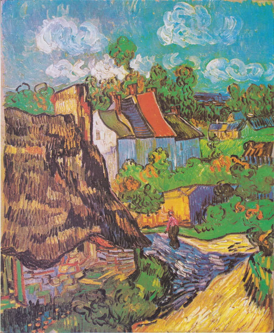 Domy w Auvers - Vincent van Gogh