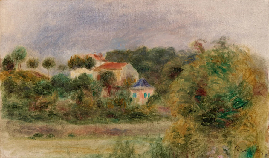 Domy w parku - Pierre-Auguste Renoir