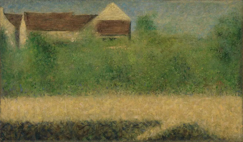 Domy i ogród - Georges Seurat