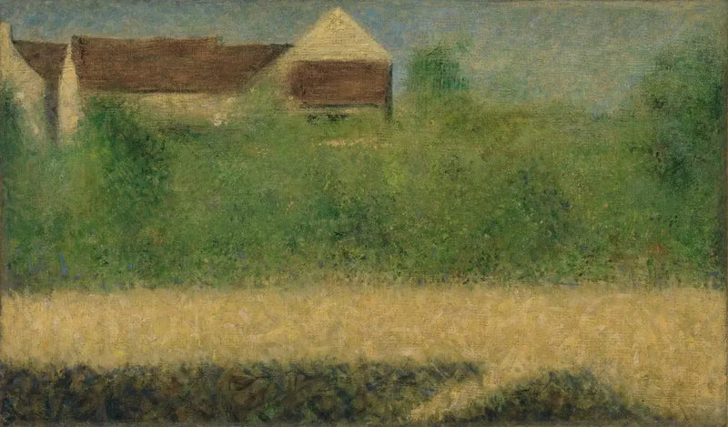 Domy i ogród - Georges Seurat