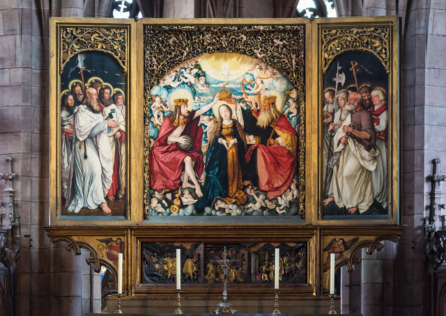 Mistrzowski ołtarz katedry Notre-Dame w Fryburgu - Hans Baldung Grien