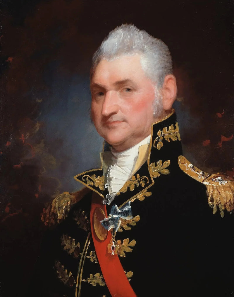 Generał major Henry Dearborn - Gilbert Stuart