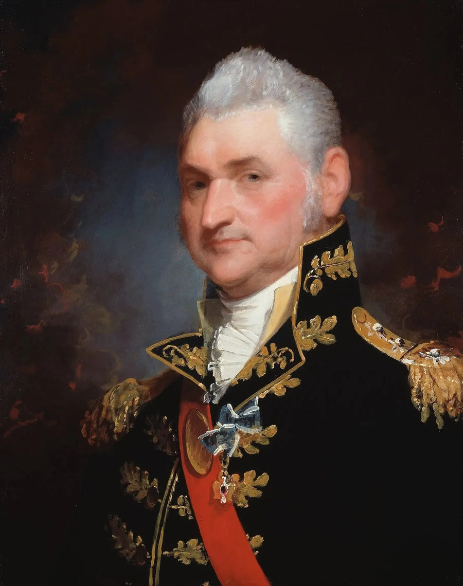 Generał major Henry Dearborn - Gilbert Stuart