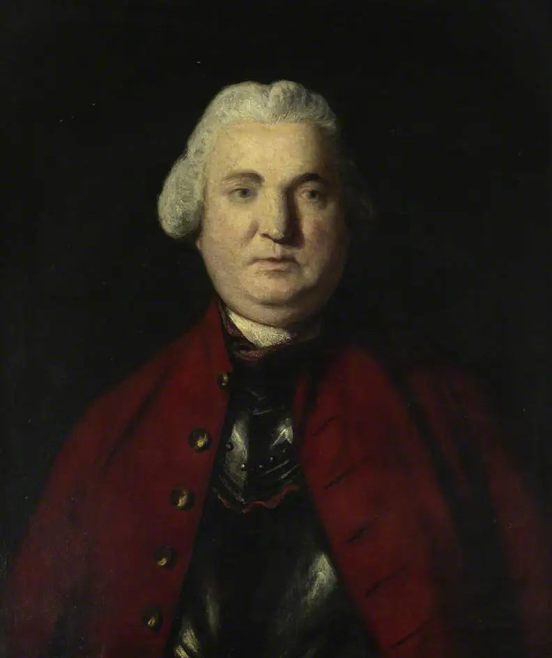 Główny generał Stringer Lawrence (1697–1775), naczelny dowódca Indii Wschodnich (1752–1754 i 1761–1766) - Joshua Reynolds