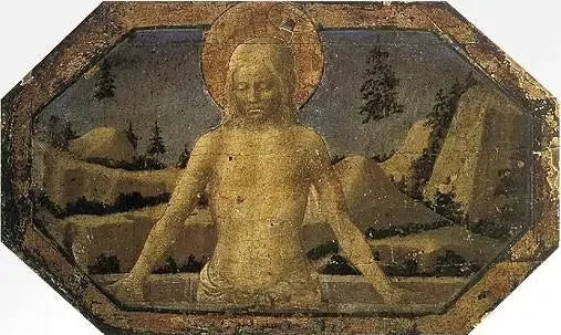 Człowiek cierpień - Fra Filippo Lippi