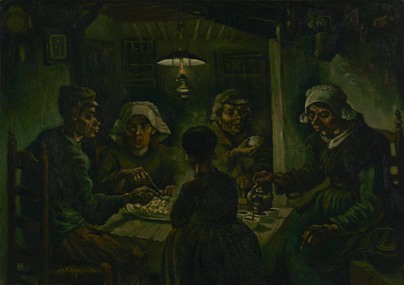 Jedzący ziemniaki - Vincent van Gogh