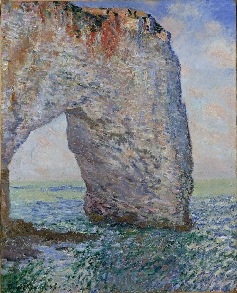 La Manneporte w pobliżu Étretat W1052 - Claude Monet