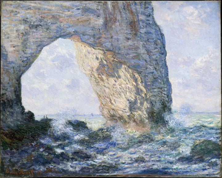 La Manneporte w Étretat W832 - Claude Monet