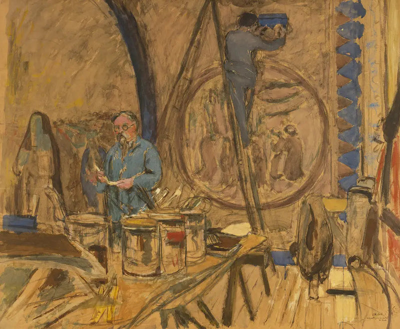 Makieta portretu Denisa - Édouard Vuillard