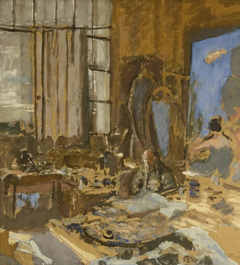 Makieta portretu K.X. Roussel - Édouard Vuillard