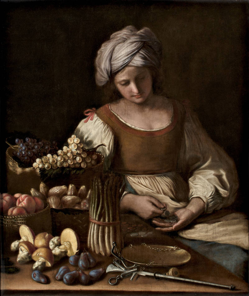 Handlarz warzyw - Guercino