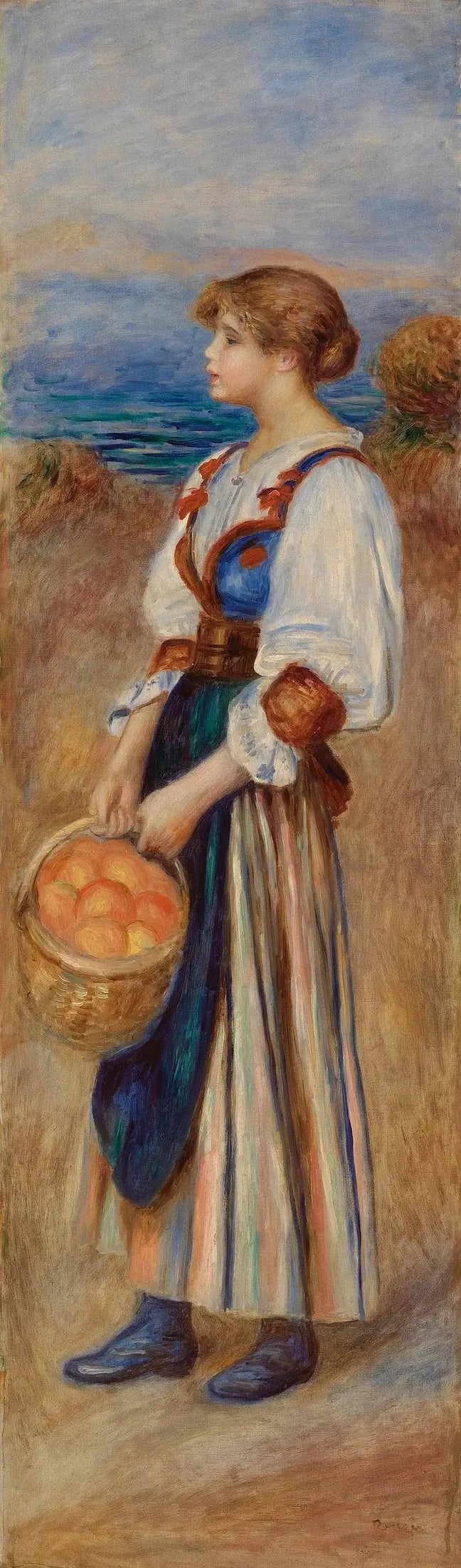 Sprzedawczyni pomarańczy - Pierre-Auguste Renoir