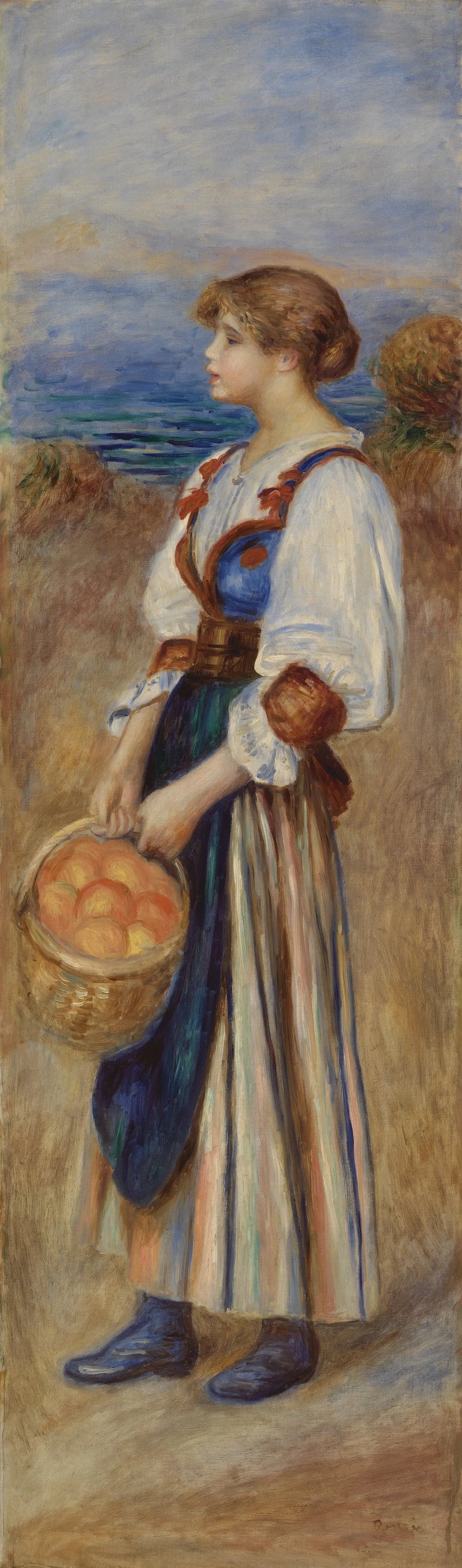 Sprzedawczyni pomarańczy - Pierre-Auguste Renoir